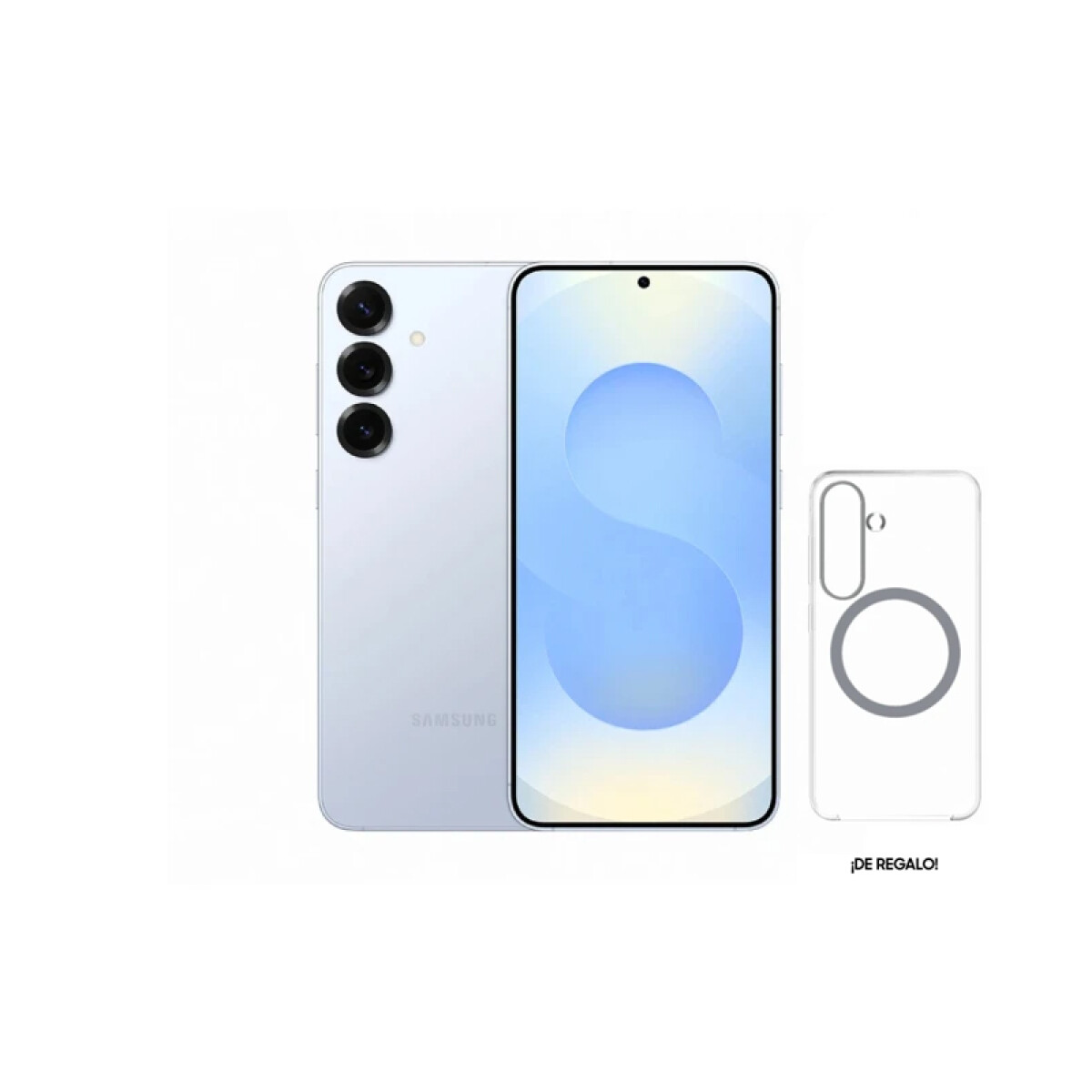 Samsung Galaxy S25 Plus 5G 512 GB Cover Clear Case Magnetic - IcyBlue 