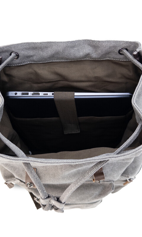 MOCHILA HUAPI GRIS