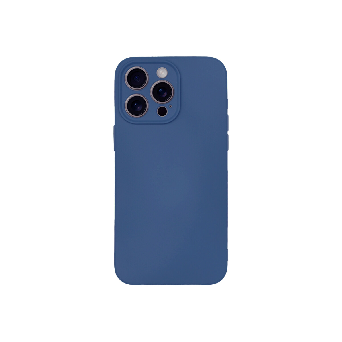 Protector iPhone 15 Pro engomado color azul 