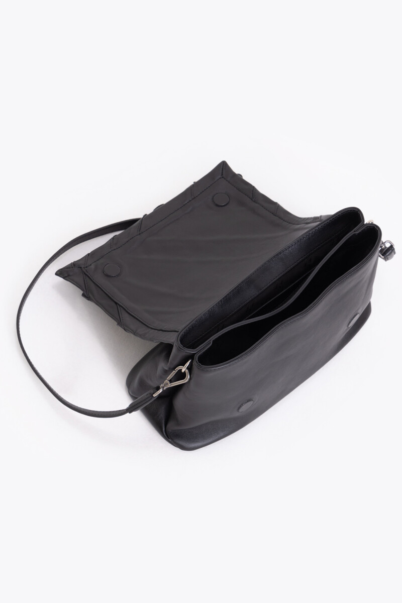 CARTERA LOCK FLAMINGO Negro