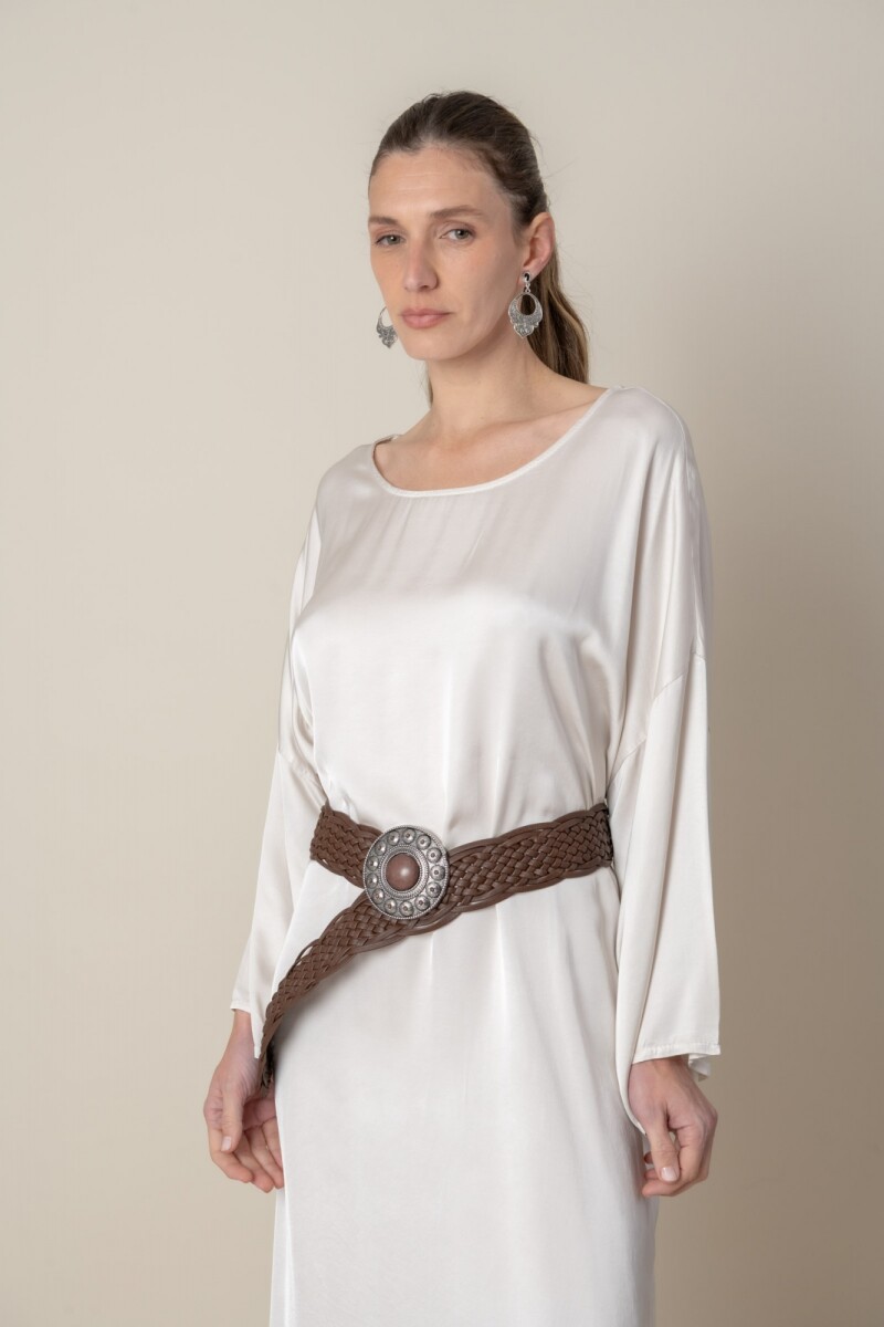 VESTIDO LUNAR - Natural 