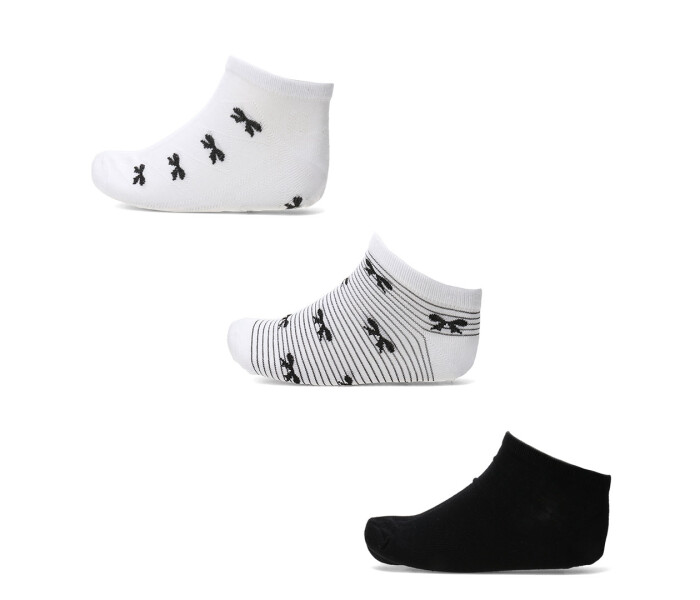 Medias Miss Carol Pack X3 Blanco