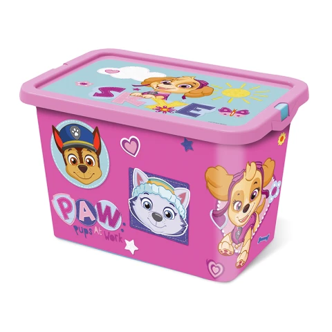 Caja Organizadora Infantil Paw Patrol 7 Lts Plástica U