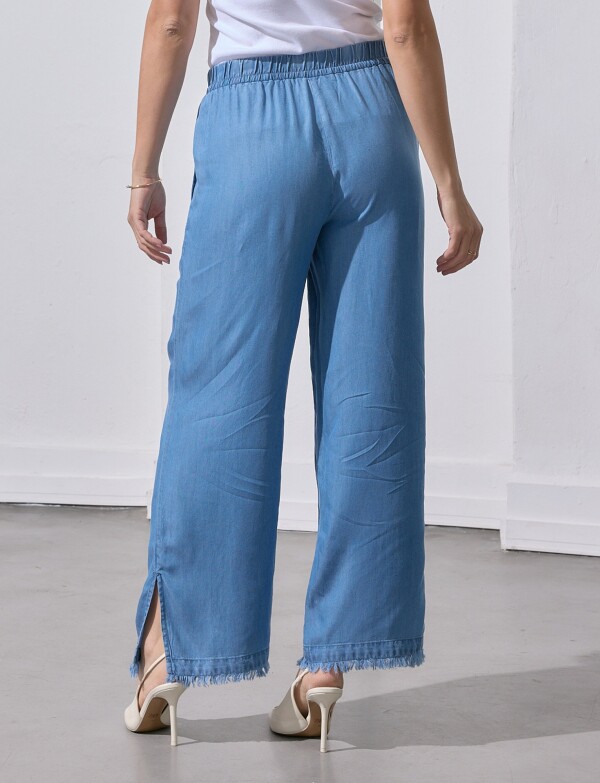 Pantalon Lyocell Wide Leg JEAN