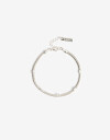 Pulseras Flexibles Strass Pulsera Flexible Con Cubic Zirconia - Plateado