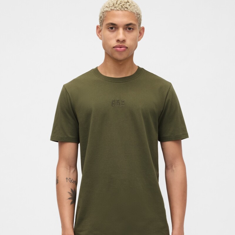 V-FRCH MINI LOGO TEE ARMY JACKET GREEN