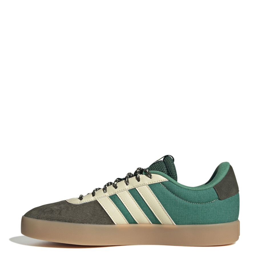 Championes de Hombre Adidas VL Court 3.0 Verde-Natural