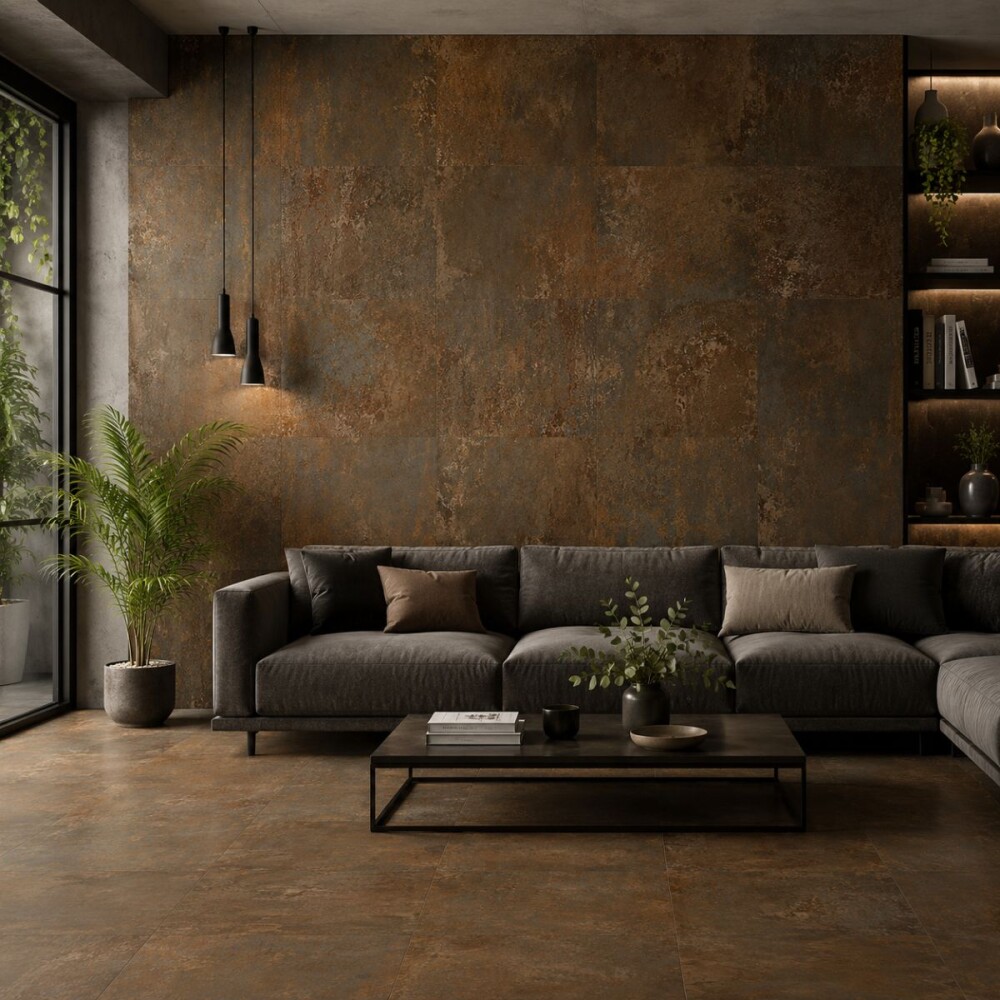 Porcelanato Corten Oxido 56x113cm Porcelanato Corten Oxido 56x113cm