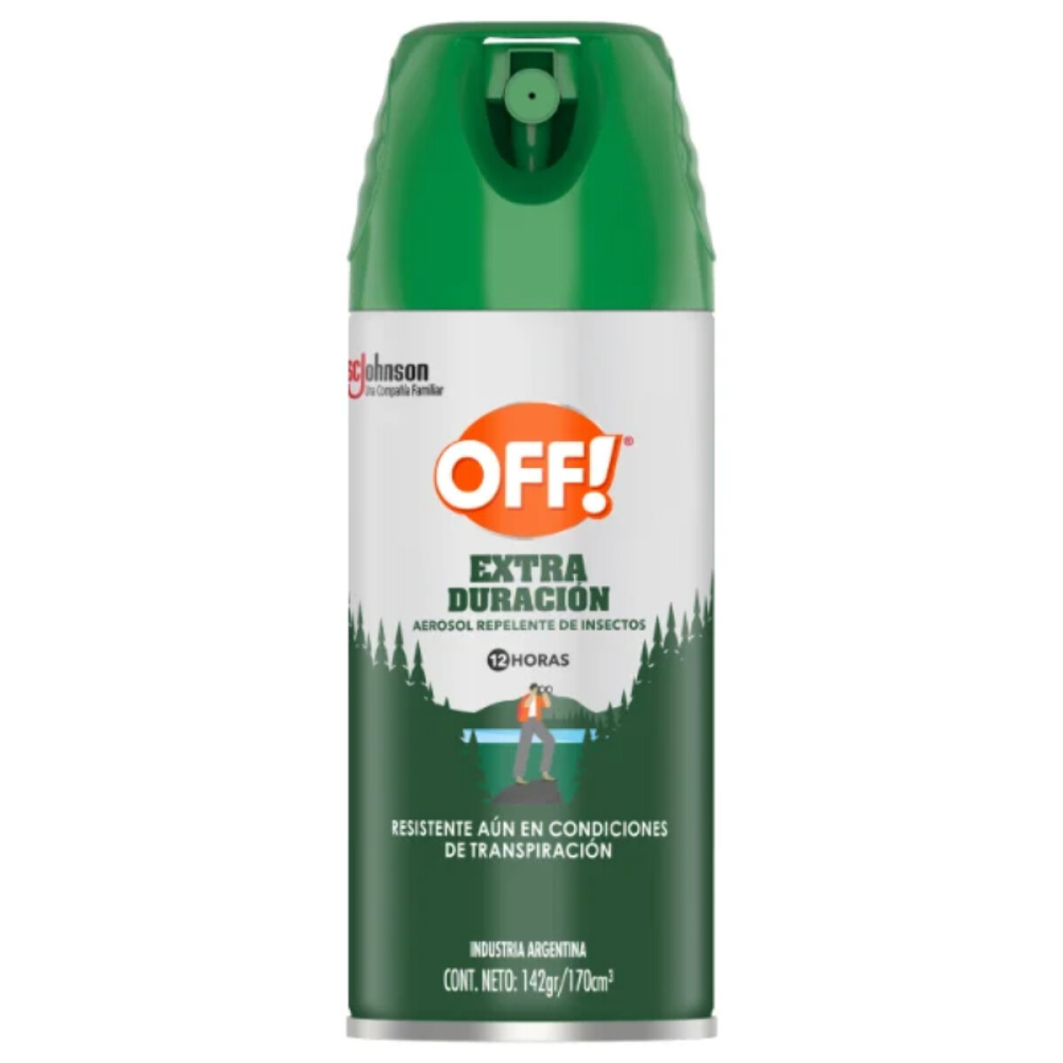 Repelente OFF Extra Duración en Aerosol 170ml 