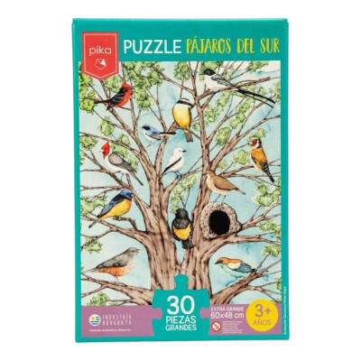 Puzzle Pájaros del Sur 30 Piezas Pika Puzzle Pájaros del Sur 30 Piezas Pika