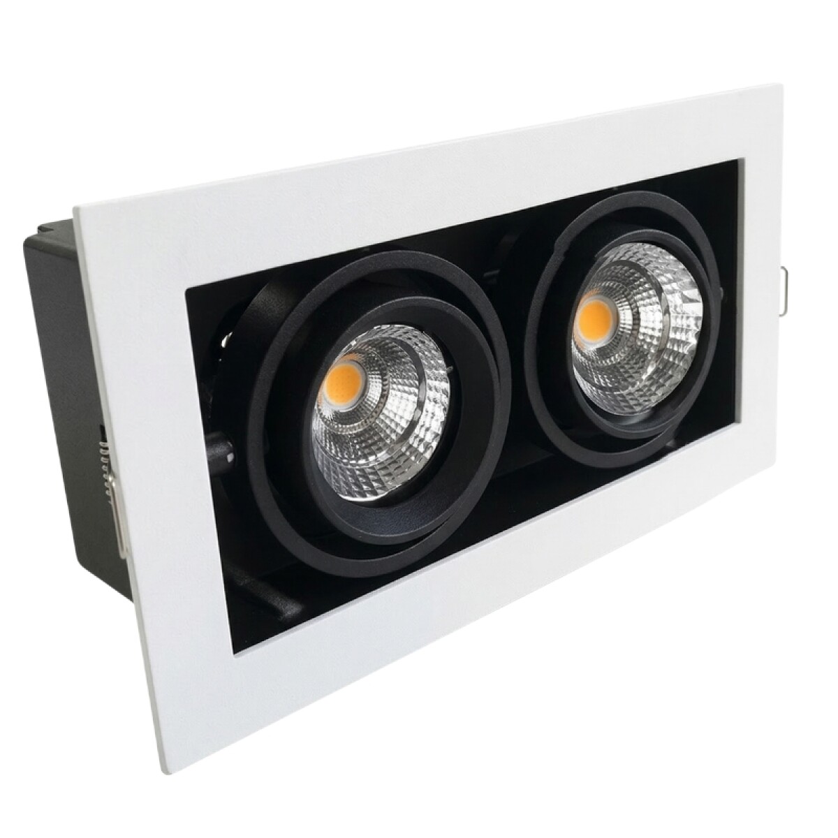Luminaria de Techo Downlight Lux Cube Doble 