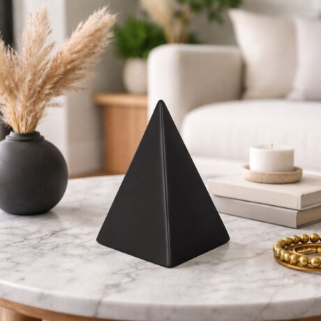 DECORACION PYRAMID Negro - Large