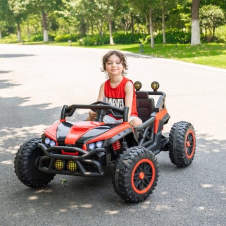 Jeep A Batería Para Niño Rojo