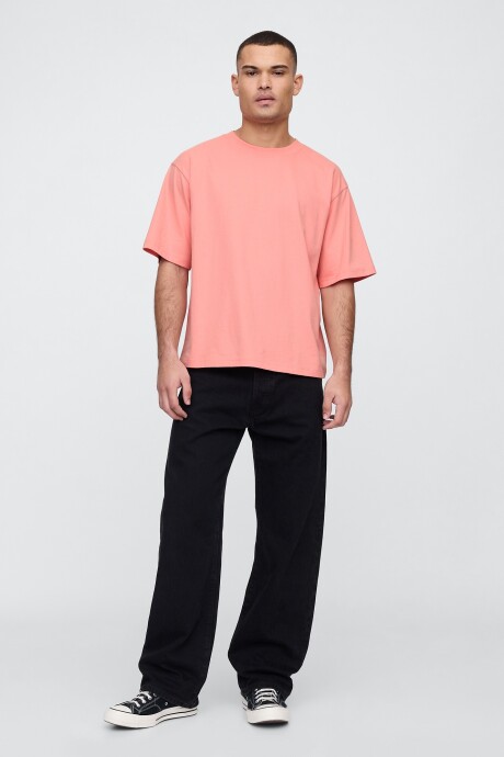 Remera Vintage Soft Boxy Hombre Tea Rose
