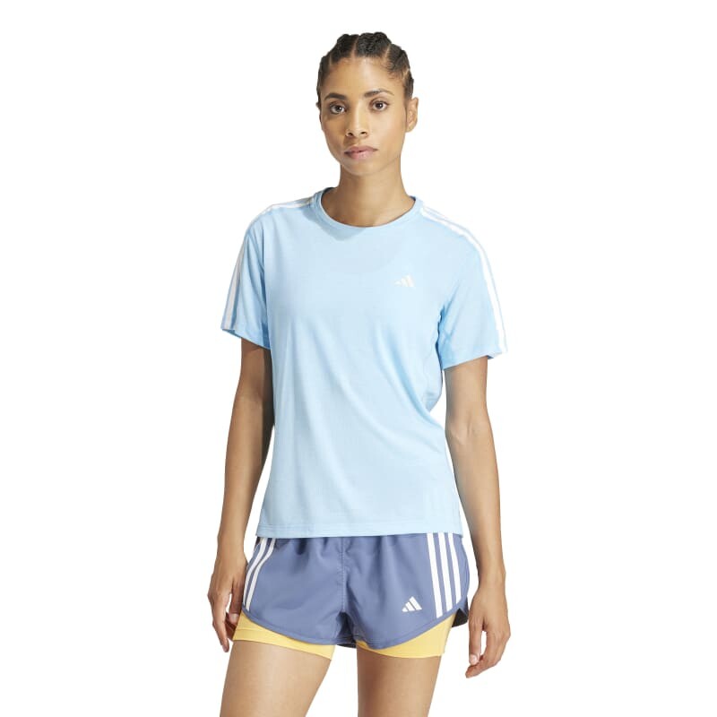 Remera Adidas Own The Run Semi Blue Burst Mel