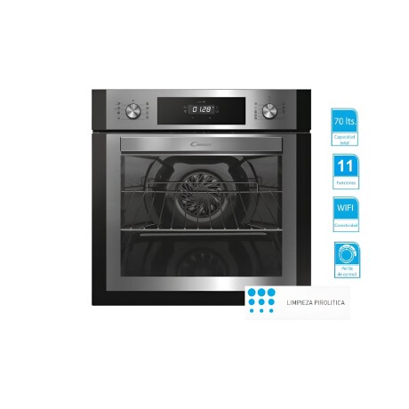 HORNO DE EMPOTRAR CANDY 70LITROS GRIS FSCTX886 WIFI + BLE