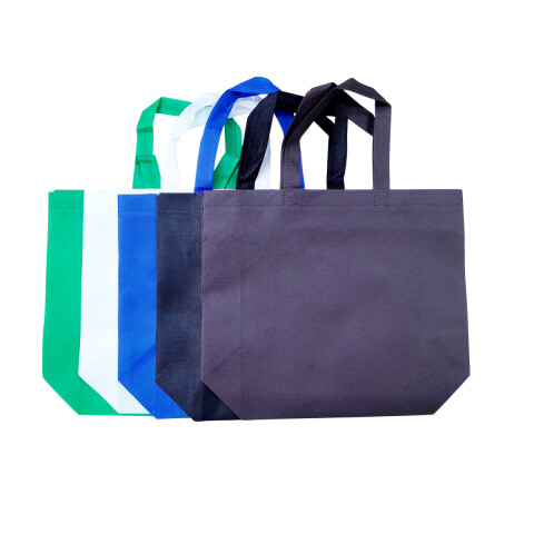 Bolsa TNT reforzada con fuelle 35x24x10cm Bolsa Tnt Reforzada Con Fuelle 35x24x10cm