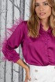 Camisa Alberta Fucsia