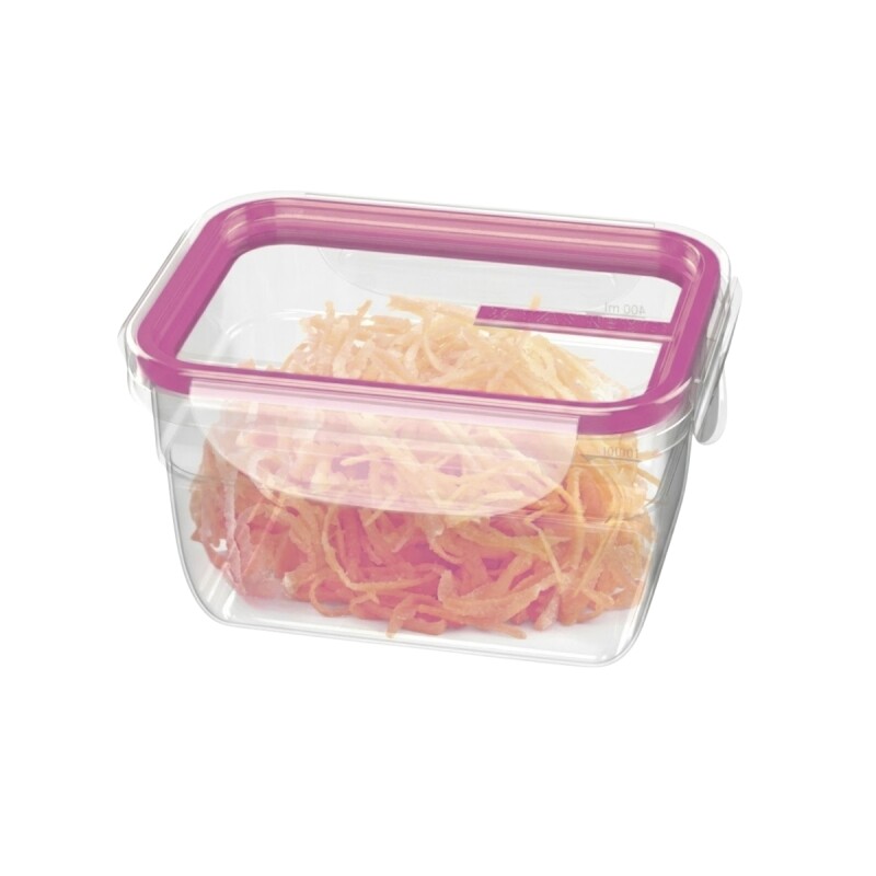 Pote con traba 537 ml ROSADO