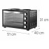 Horno Eléctrico Xion Xi-he35-cu HORNO ELECTRICO 35L XION XI-HE35 *******