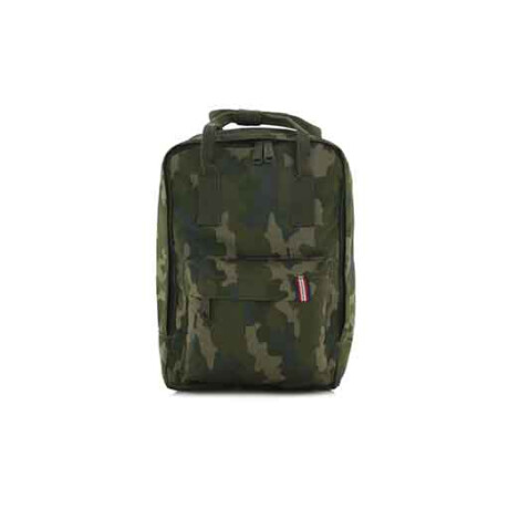 Mochila Topper Travel Kids Printed Camuflado - Verde