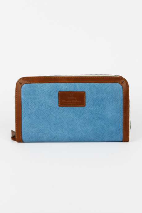 Frame Wallet Blue