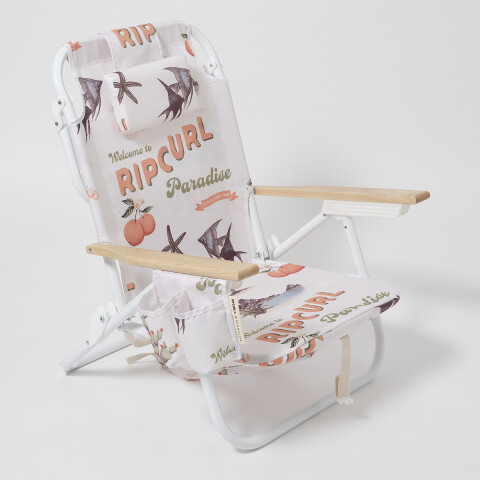 Silla Reposera de playa mochila Paradise Chalk