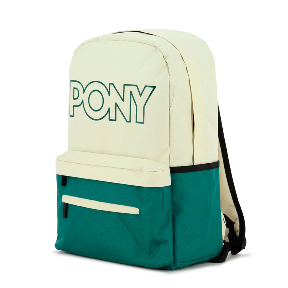 Pony mochila Soho - Verde/Gris Verde-Gris