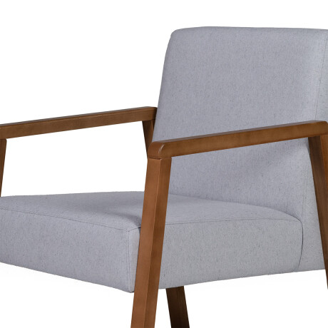 Butaca Slim - Tela Rústica 291-G2 (Ceniza)