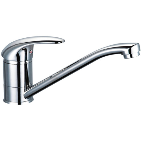 GRIFERIA MESADA PICO BAJO MONOCOMANDO BRILLO COCINA 25CM 000