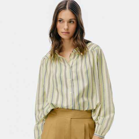 CAMISA FEM CREMA