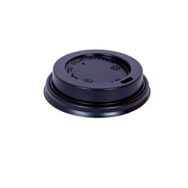 TAPA DOMO PARA VASO POLIPAPEL BEBIDAS CALIENTES 10 Y 12 OZ MARRON