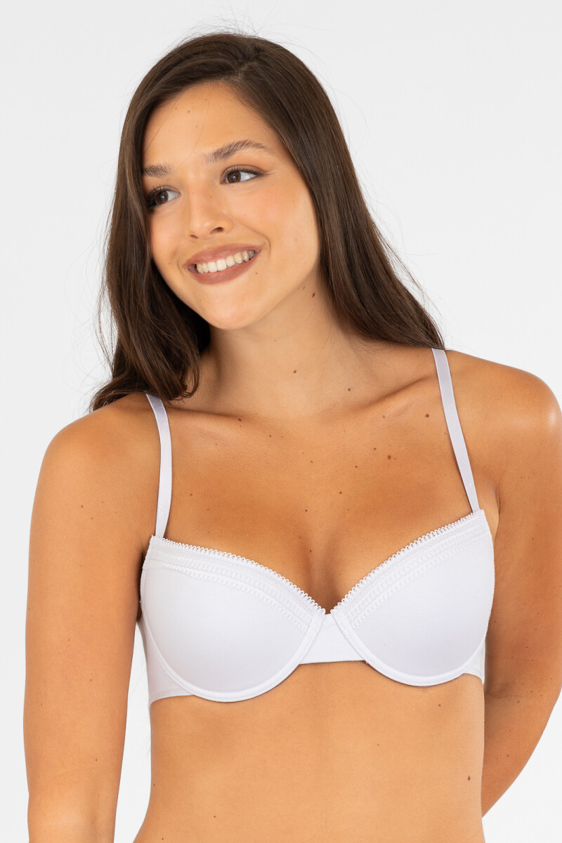 Soutien copa b&c trama - Blanco 