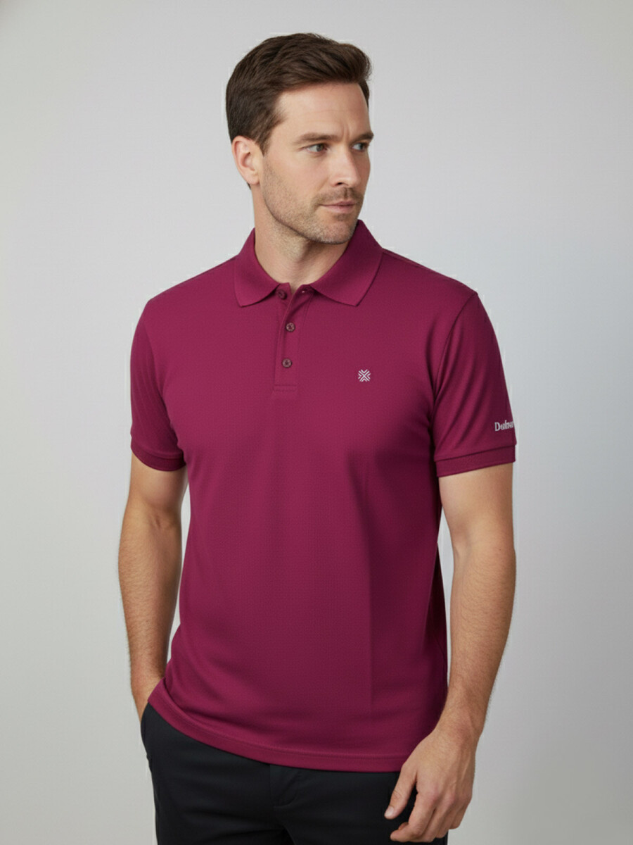 REMERA POLO CLIFTON - VIOLETA 