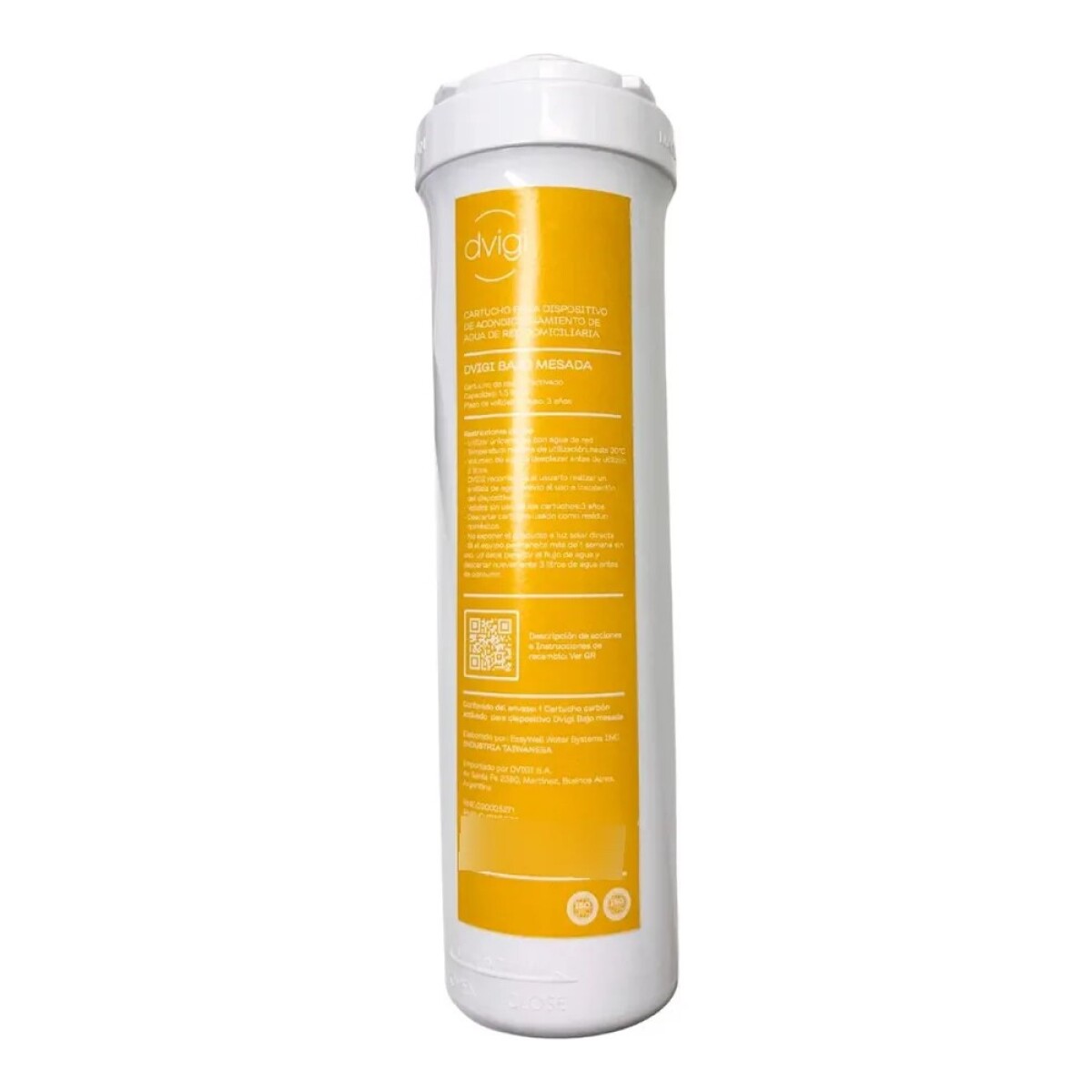 Repuesto Bajo Mesada Ultrafiltracion QCC-100SC QCC-10P 