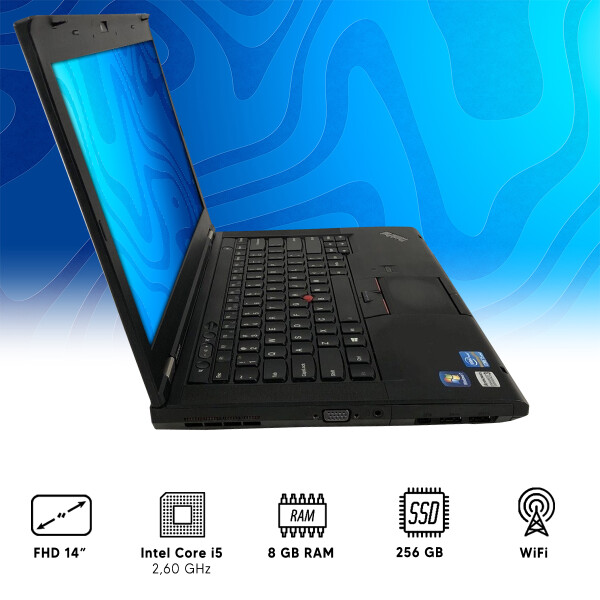 Notebook Lenovo Thinkpad T430 I5/ 8 Gb Ram/ 256 Gb Ssd NOTEBOOK RFPL LENOVO T440 I5/4/256/14