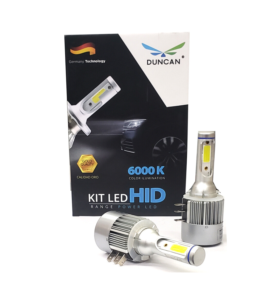 LAMPARA - KIT LED C6 H15 6000K DUNCAN 