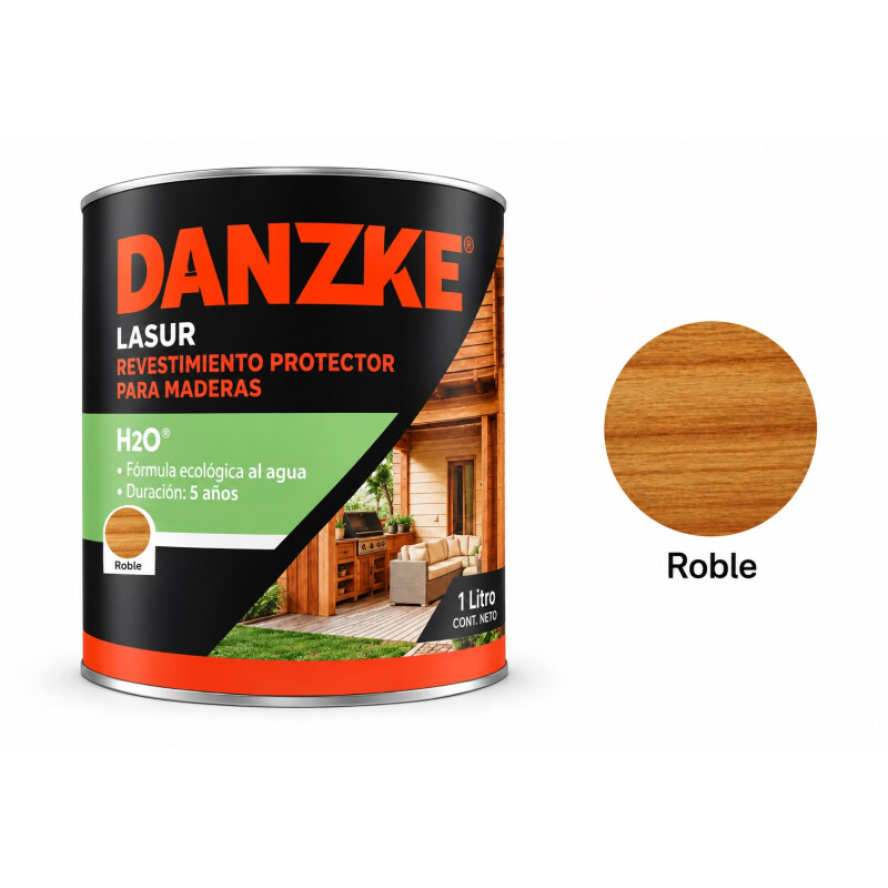 Danzke H2O Satinado 1l Roble