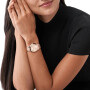 Reloj Michael Kors Slim Runway Acero Oro Rosa MK3513 0