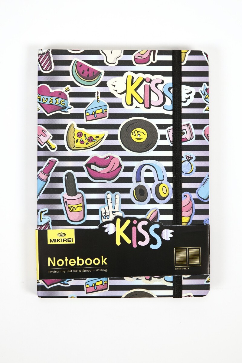 Cuaderno Ritmo 21x14,5cm, 96 Hojas - Estampado 3 