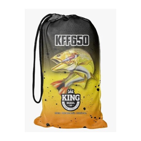 Remera de pesca con protección solar + bolsa multiuso - King Brasil KFF650