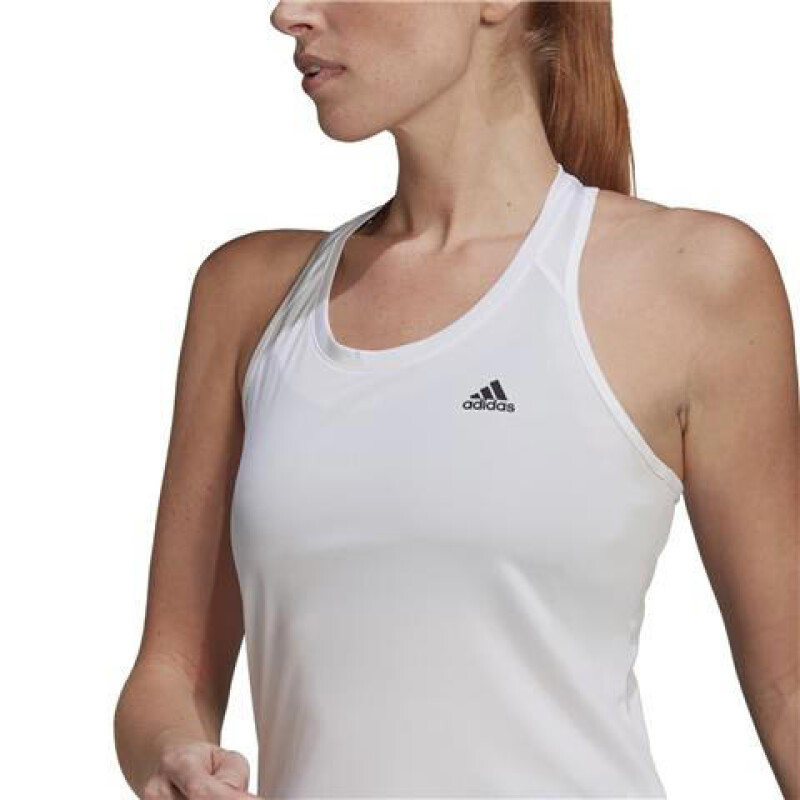 Musculosa de Mujer Adidas Designed 2 Moved Blanco - Negro