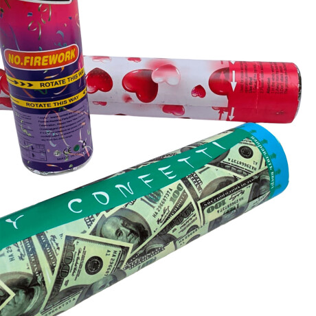 Set N53 Cañon Lanza Papelitos Confeti X12 Fiesta Set N53 Cañon Lanza Papelitos Confeti X12 Fiesta