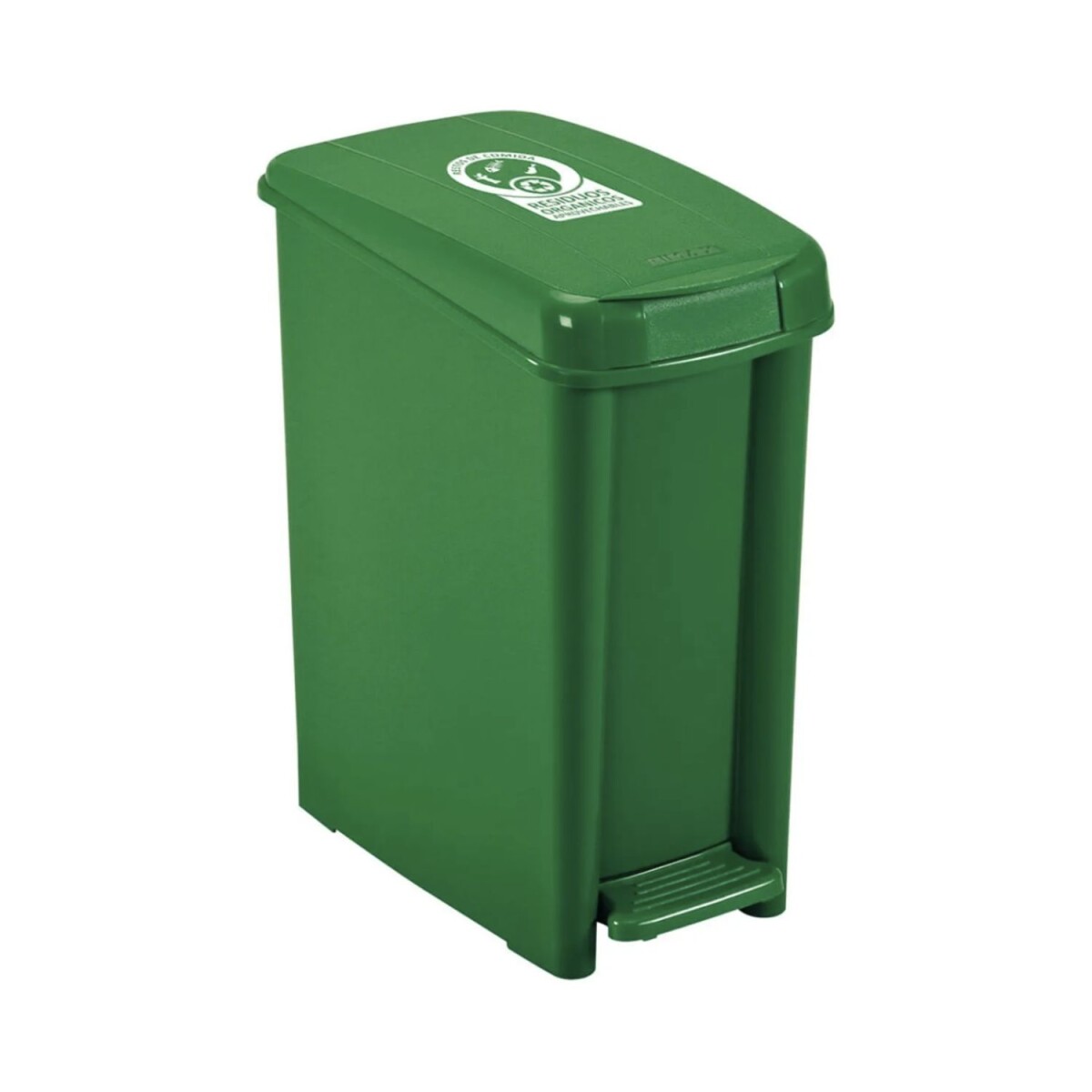 Papelera Basurero Con Pedal Rimax - 10 litros - Verde 