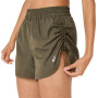 Short Running Nagino Run Adjustable 4In Short Mujer Dark Olive