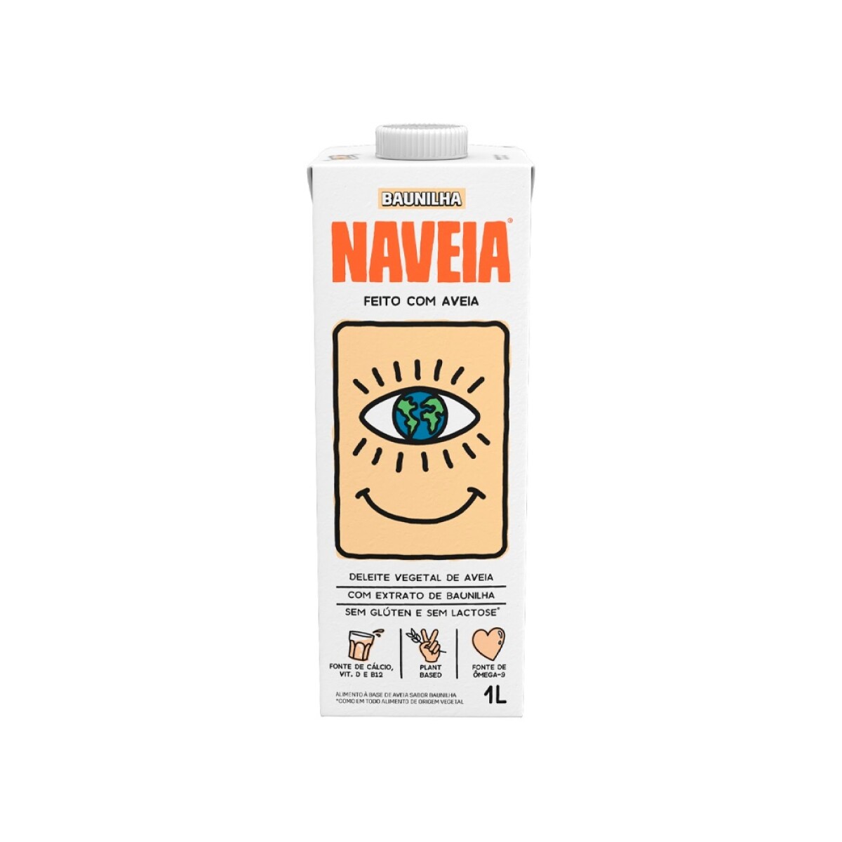 Bebida Vegetal de Avena Vainilla 1 L Naveia 