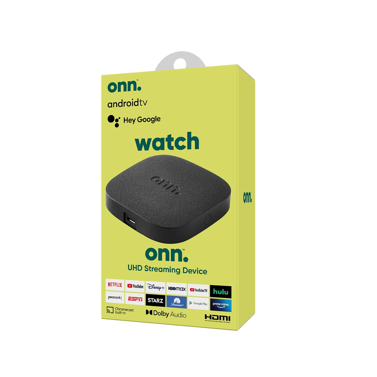 Chromecast Tv Onn 4K Smart Tv Box 