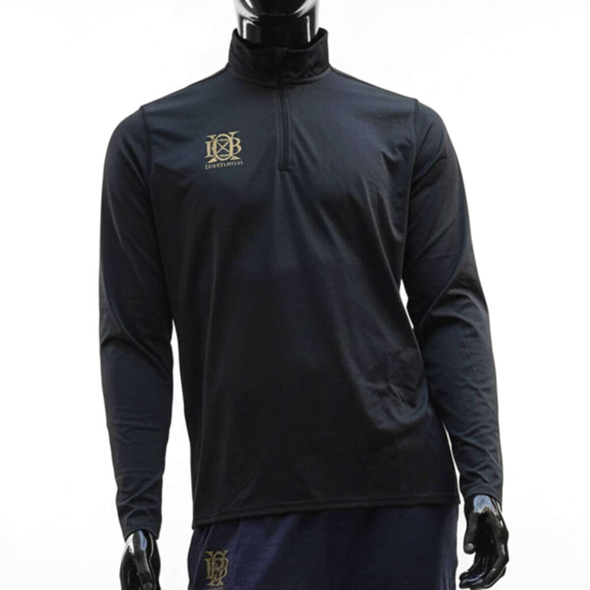 Buzo Deportivo Ligero Con Cierre - Negro 