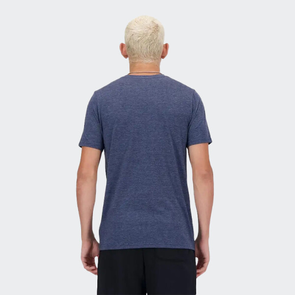 Remera New Balance Heathertech Azul