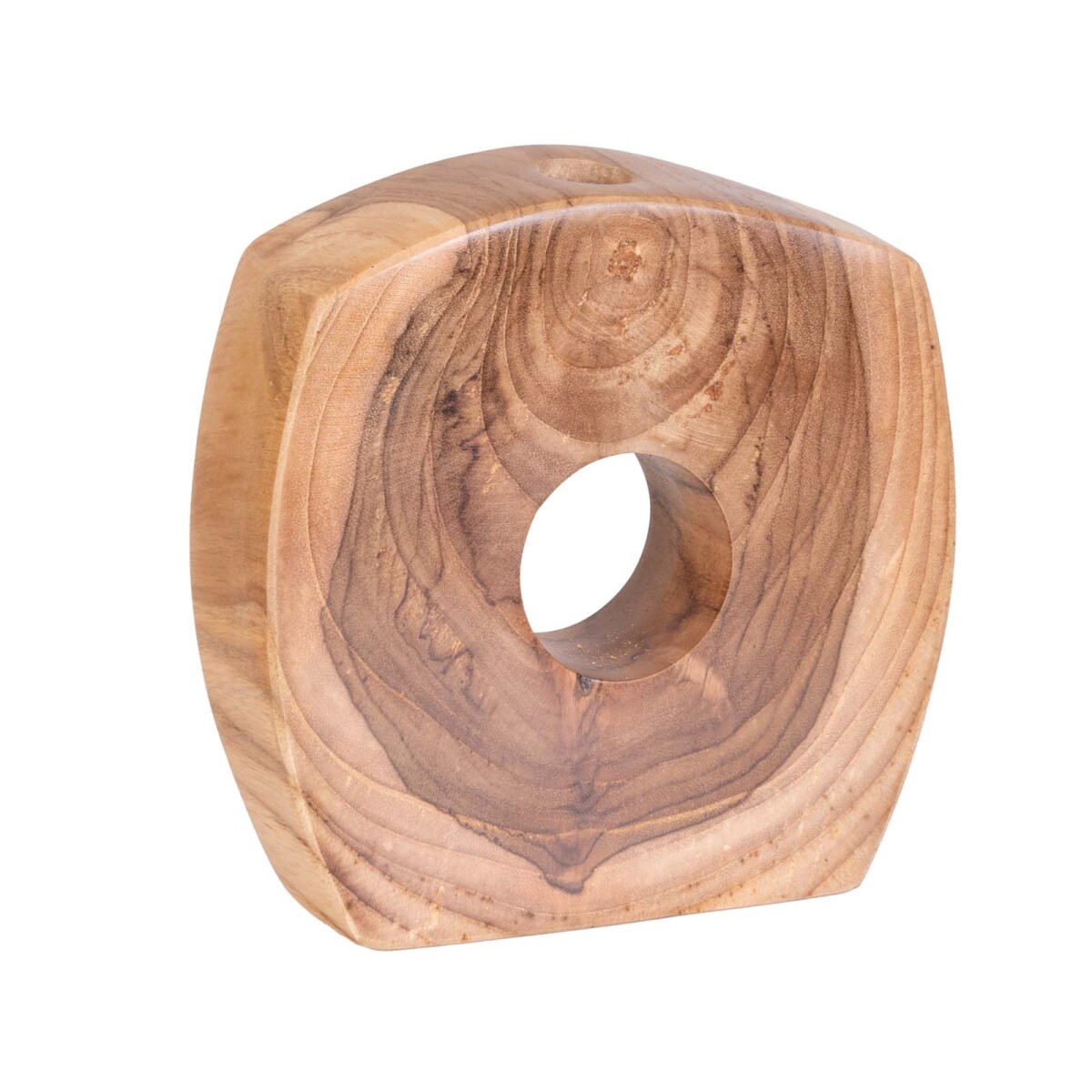 FLORERO DON - SMALL MADERA-DE-TECA NATURAL-BEIGE 31.299 